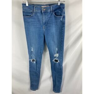 Levis 720 High Rise Super Skinny Jean Size 29 L30